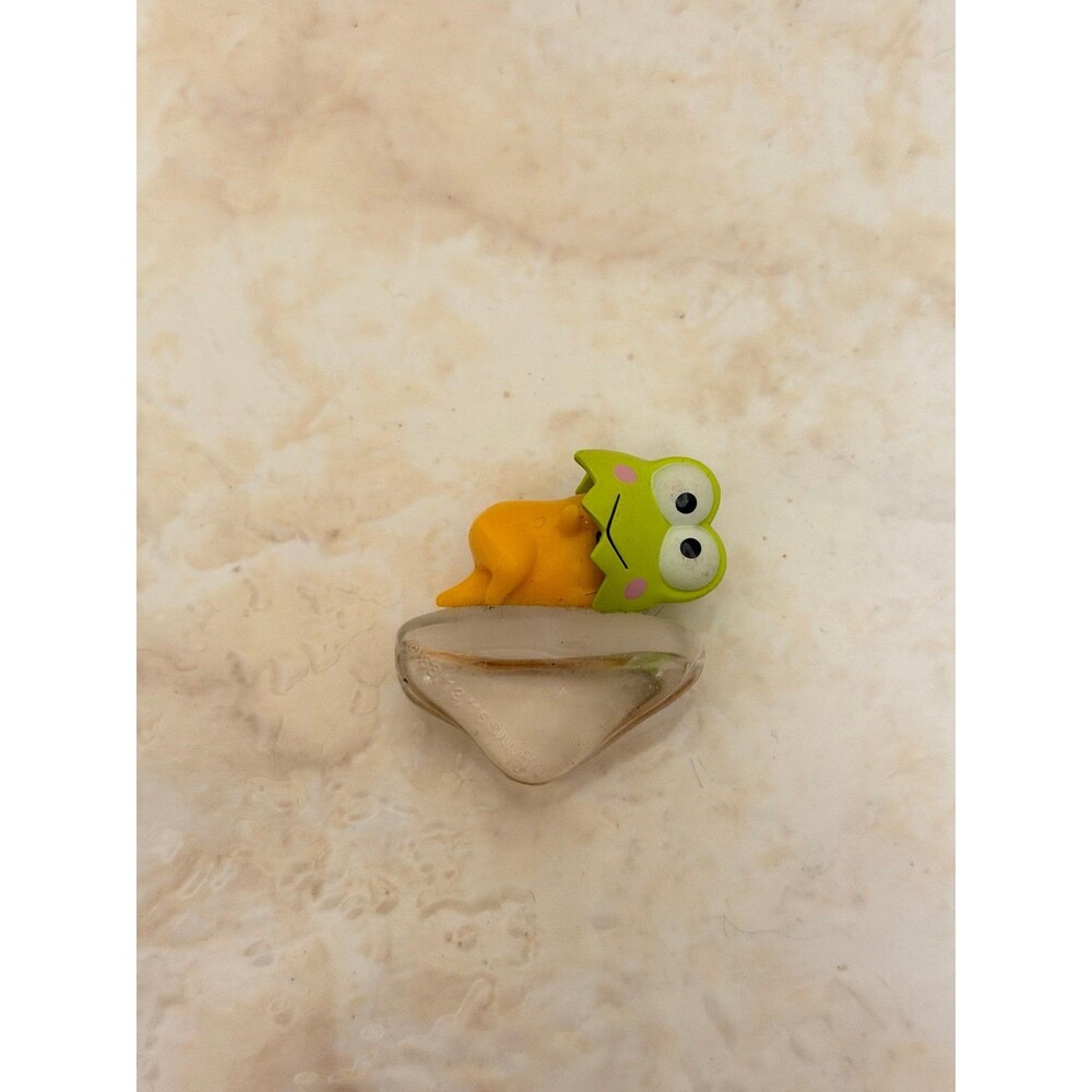 Gudetama Keroppi blind box figure sanrio sanx glass gripper cup accessory